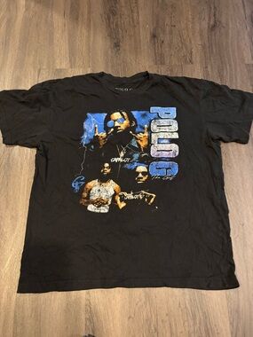 Polo G Shirt black and blue